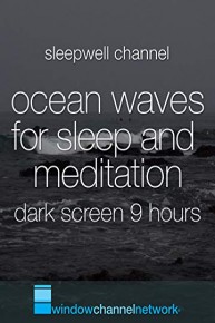 Ocean Waves for Sleep and Meditation dark screen 9 hours