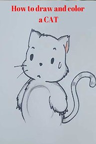 How to draw and color a Cat