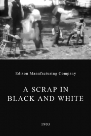 A Scrap in Black and White