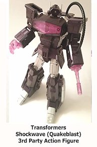 Review: Transformers Shockwave (Quakeblast) 3rd Party Action Figure