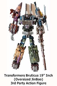 Review: Transformers Bruticus 19" Inch (Oversized JinBao) 3rd Party Action Figure
