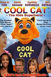 Cool Cat Kids Superhero poster