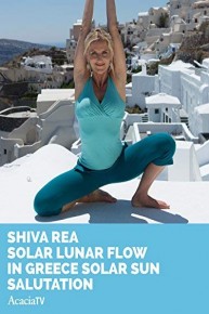 Shiva Rea Solar Lunar Flow in Greece Solar Sun Salutation