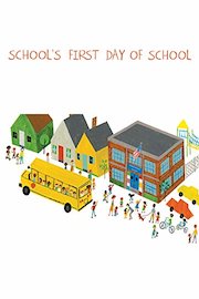 School's First Day of School poster