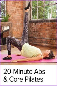 20-minute Pilates for Strong Abs & Core