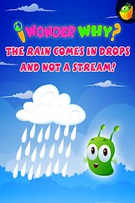 I Wonder Why? The Rain Comes In Drops And Not A Stream!