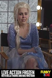 Live Action Frozen with Bella Thorne and Mae Whitman poster
