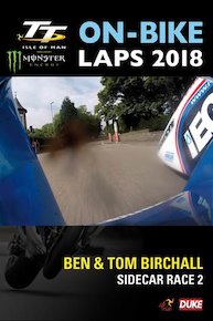 TT On-Bike Laps 2018: Ben and Tom Birchall: Sidecar Race 2