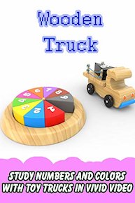 Study Numbers and Colors with Toy Trucks in Vivid Video