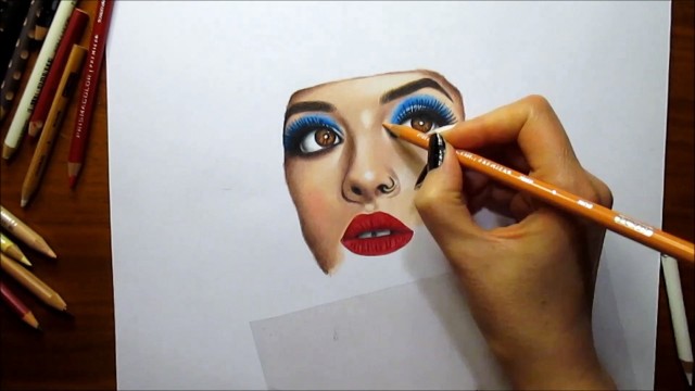 Watch Time Lapse Drawing of Melanie Martinez Online