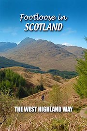 Footloose in Scotland - The West Highland Way poster