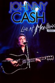 Johnny Cash - Live at Montreux poster