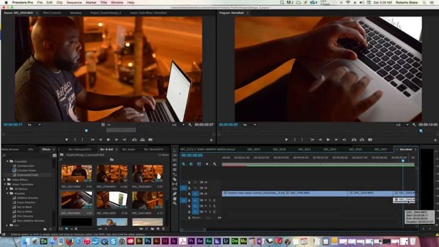 Watch Video Editing Techniques with Premiere Pro CC Online