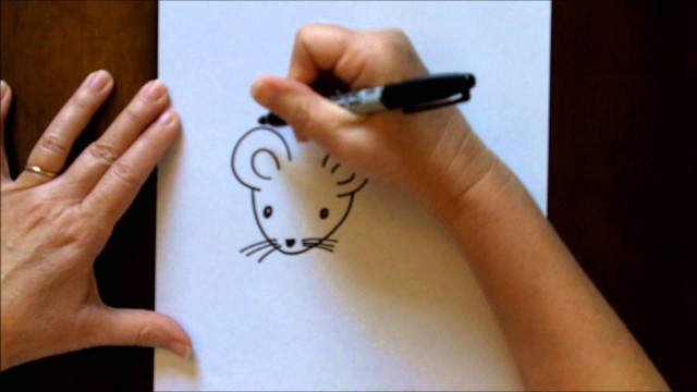 Watch Drawing a Mouse With Kids: Step-By-Step Art Lesson Online