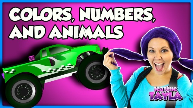 Watch Tea Time with Tayla: Learn Colors, Numbers, and Animals with Monster Trucks and Brain Candy TV Online