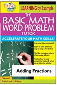 Basic Math Word Problem Tutor: Adding Fractions