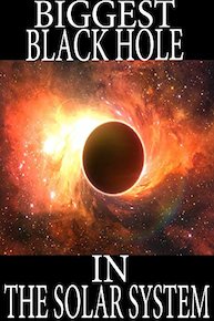 What If The Biggest Black Hole Was Placed in Our Solar System?