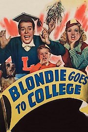 Blondie Goes to College poster