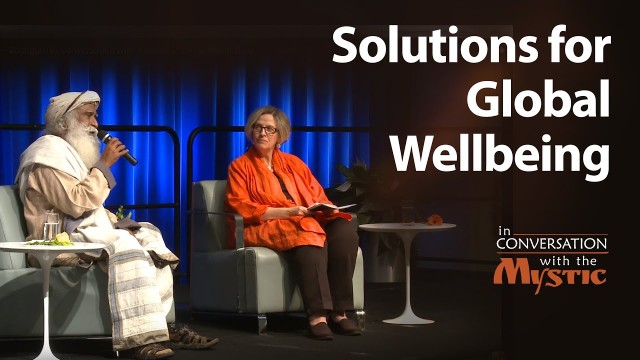 Watch In Conversation with the Mystic - Solutions for Global Wellbeing Online