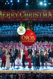 Carols in the Domain poster
