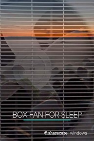Box Fan medium 8 Hours for Sleep