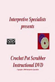 Crochet Pot Scrubber Video Instruction for Beginners