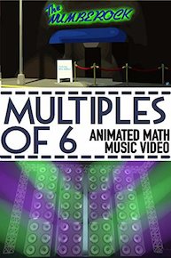Multiplication Tables For Kids: Skip Counting the Multiples of 6