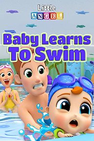 Baby Learns To Swim