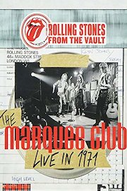 The Rolling Stones - From The Vault: Marquee Club 1971 poster