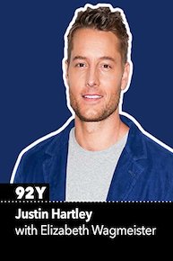 Justin Hartley with Elizabeth Wagmeister