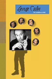 George Carlin at USC poster