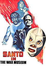 Santo En El Museo De Cera poster