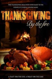 Thanksgiving Turkey by the Fire poster
