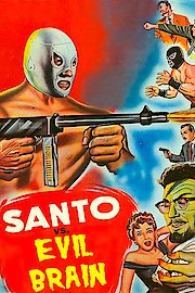 Santo Contra El Cerebro Del Mal poster