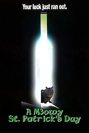 A Meowy St. Patrick's Day poster