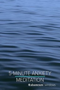 5-Minute Anxiety Meditation