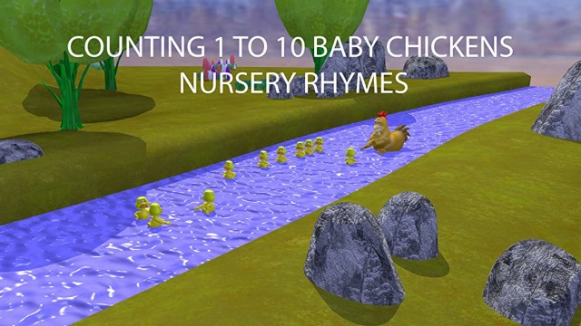 Watch Counting 1 to 10 Baby Chickens Nursery Rhymes Online