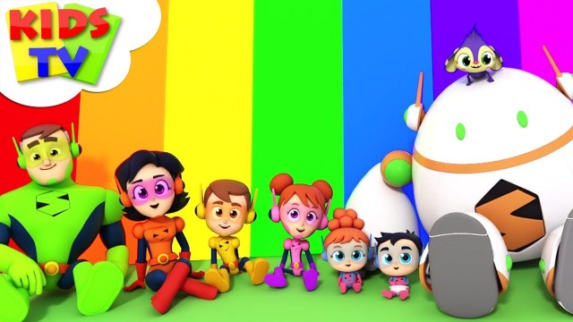 Watch Learn Colors of Rainbow for Kids - Super Supremes Online
