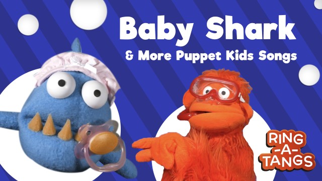 Watch The Ring-A-Tangs - Baby Shark & More Puppet Kids Songs Online