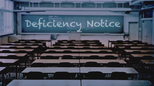 Watch Deficiency Notice Online