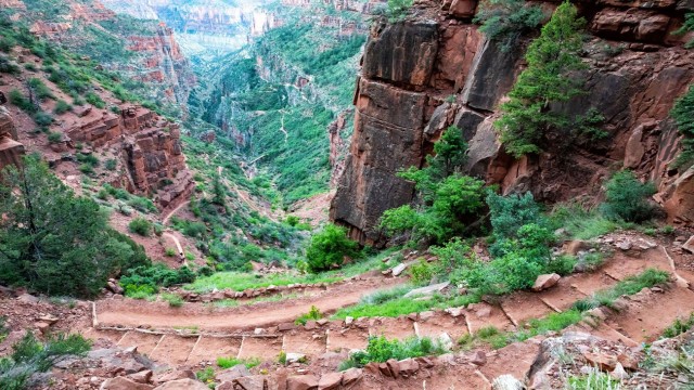 Watch Hiking the Grand Canyon: South Rim to North Rim Online
