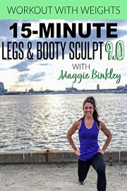 15-Minute Legs & Booty Sculpt 9.0 Workout (with weights)