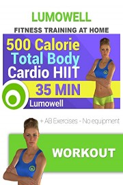 500 Calorie Total Body HIIT Workout + AB Exercises - No equipment