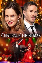 Chateau Christmas poster