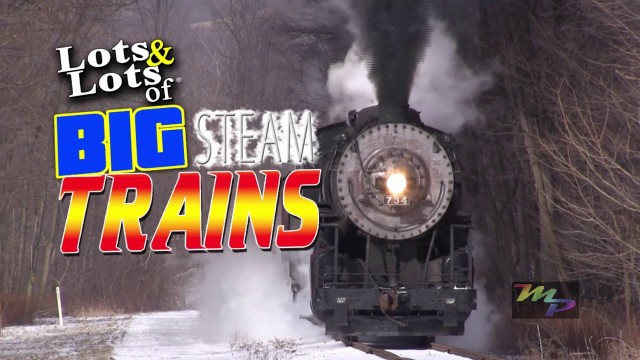 Watch Lots & Lots of Big Steam Trains Galore! Online