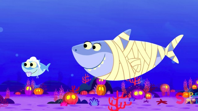 Watch Halloween Baby Shark & Spooky Kids Songs Online