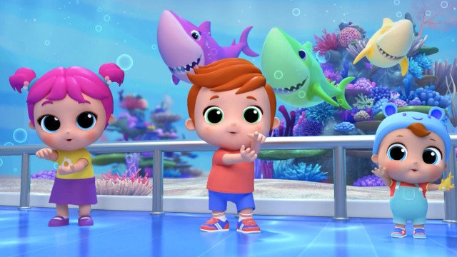 Watch Baby Shark Aquarium - Little Angel Online