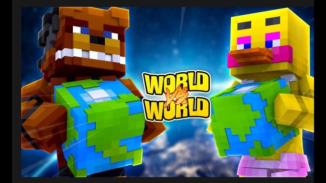 Watch Freddy World vs Chica World Minecraft Online