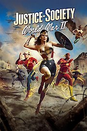 Justice Society: World War II poster