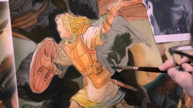 Watch Epic Fantasy Painting In Oils Online